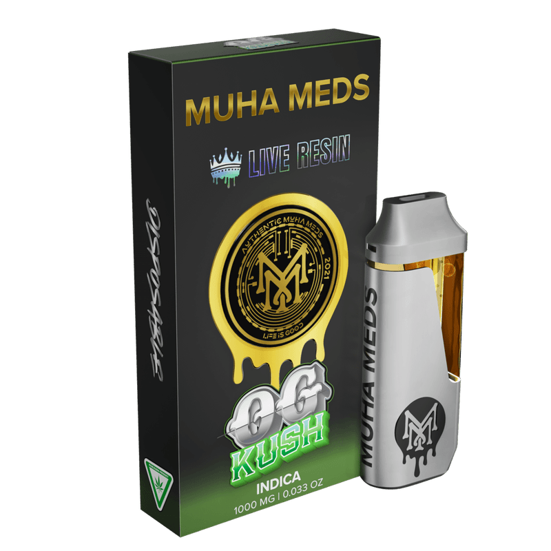 Muha Meds Live Resin Carts